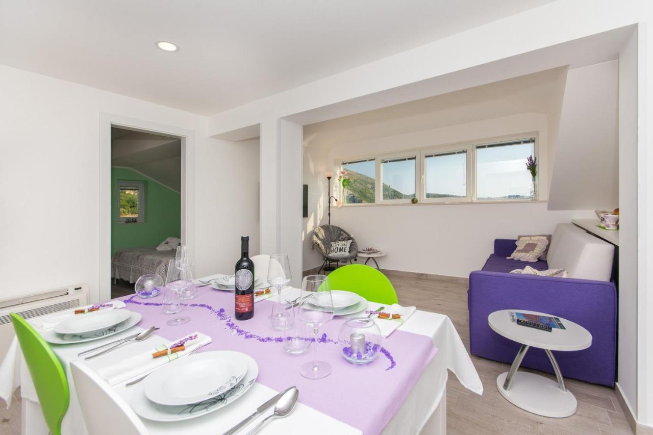 Apartment Lavender Plat Mlini Kültér fotó